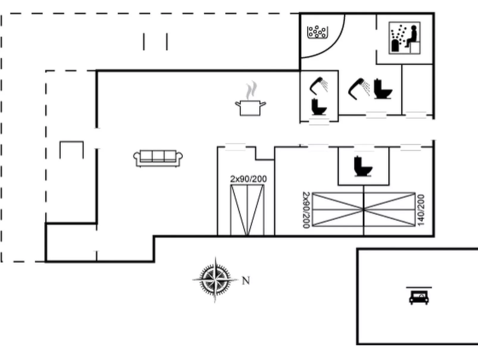 "Aimo" - 300m from the sea