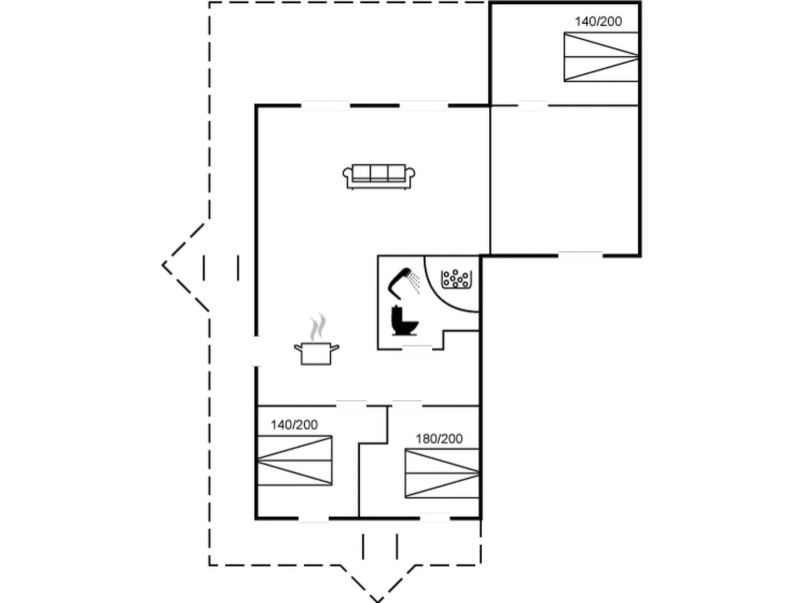 "Carlina" - 700m to the fjord