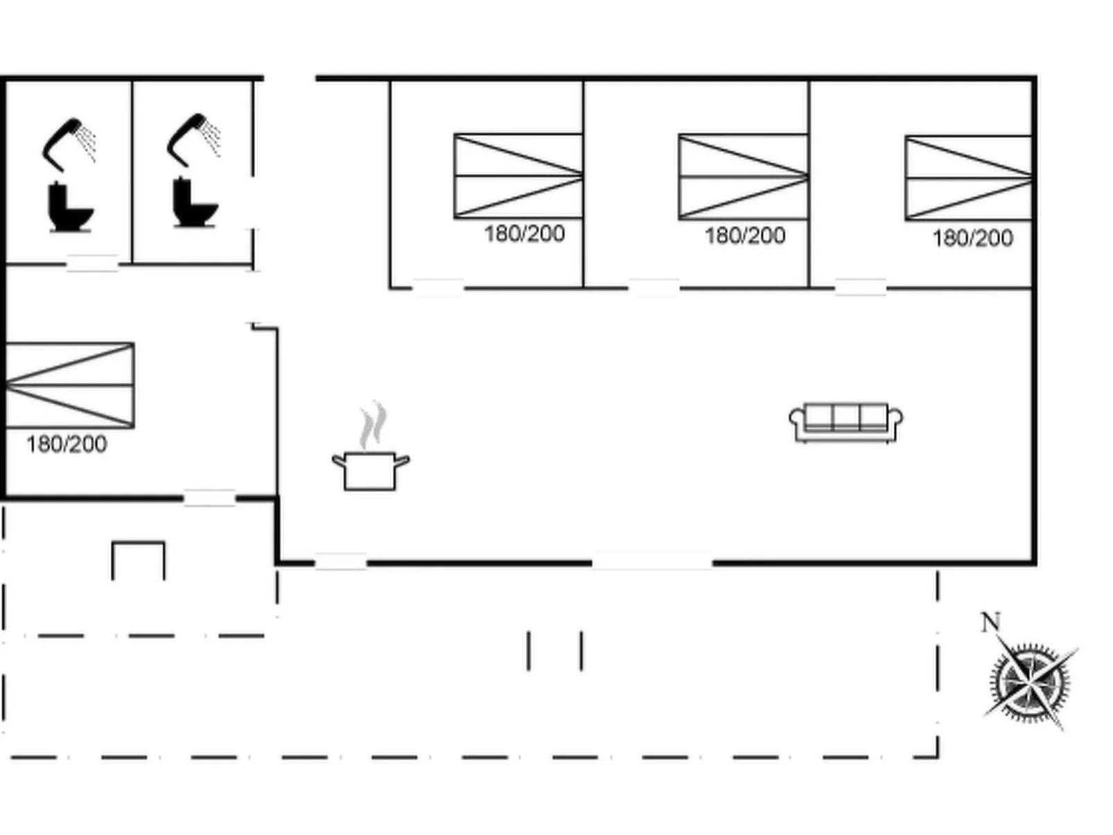 "Pauliina" - 1.1km from the sea