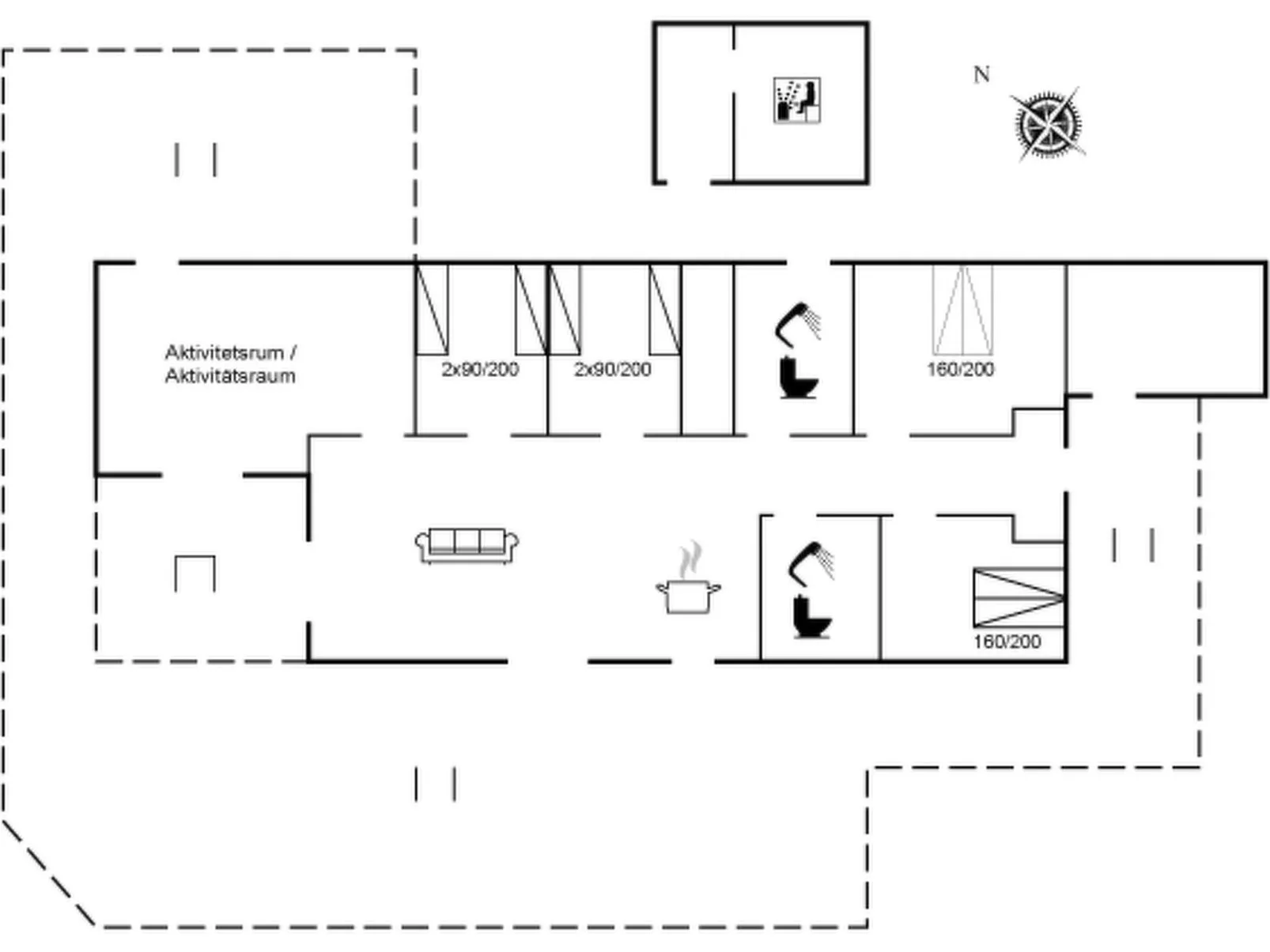 "Willi" - 600m from the sea