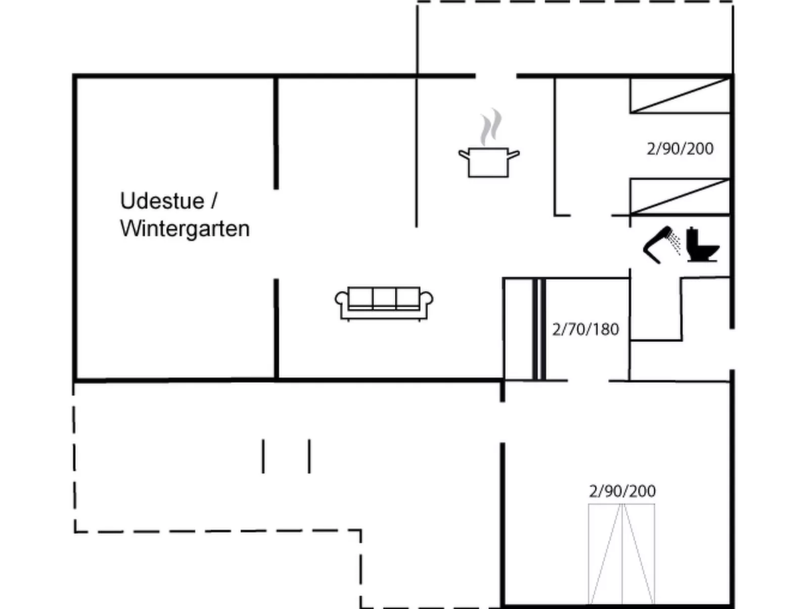"Oddi" - 500m from the sea