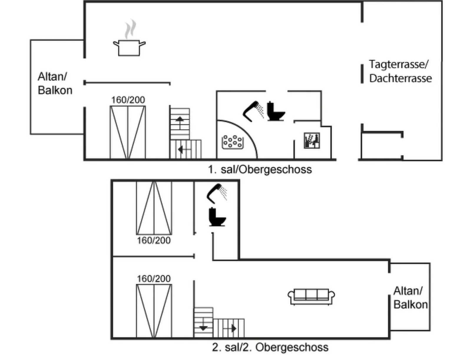 "Annete" - 20m from the sea
