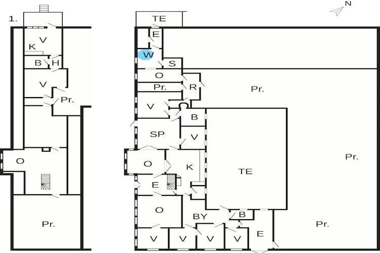 4 sterren vakantie huis in Højer-Plattegrond