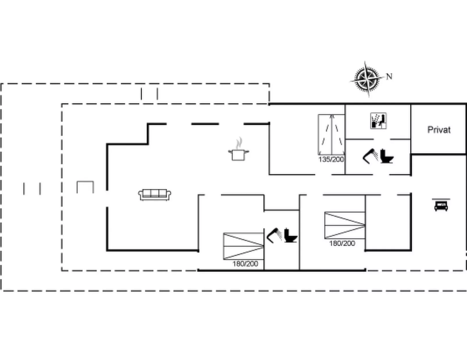 "Erlinda" - 600m from the sea