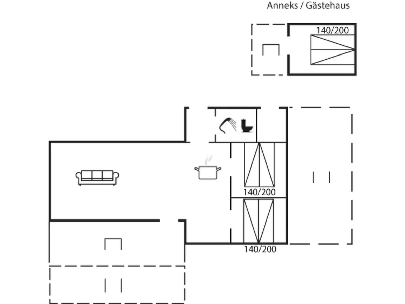 "Iven" - 140m from the sea
