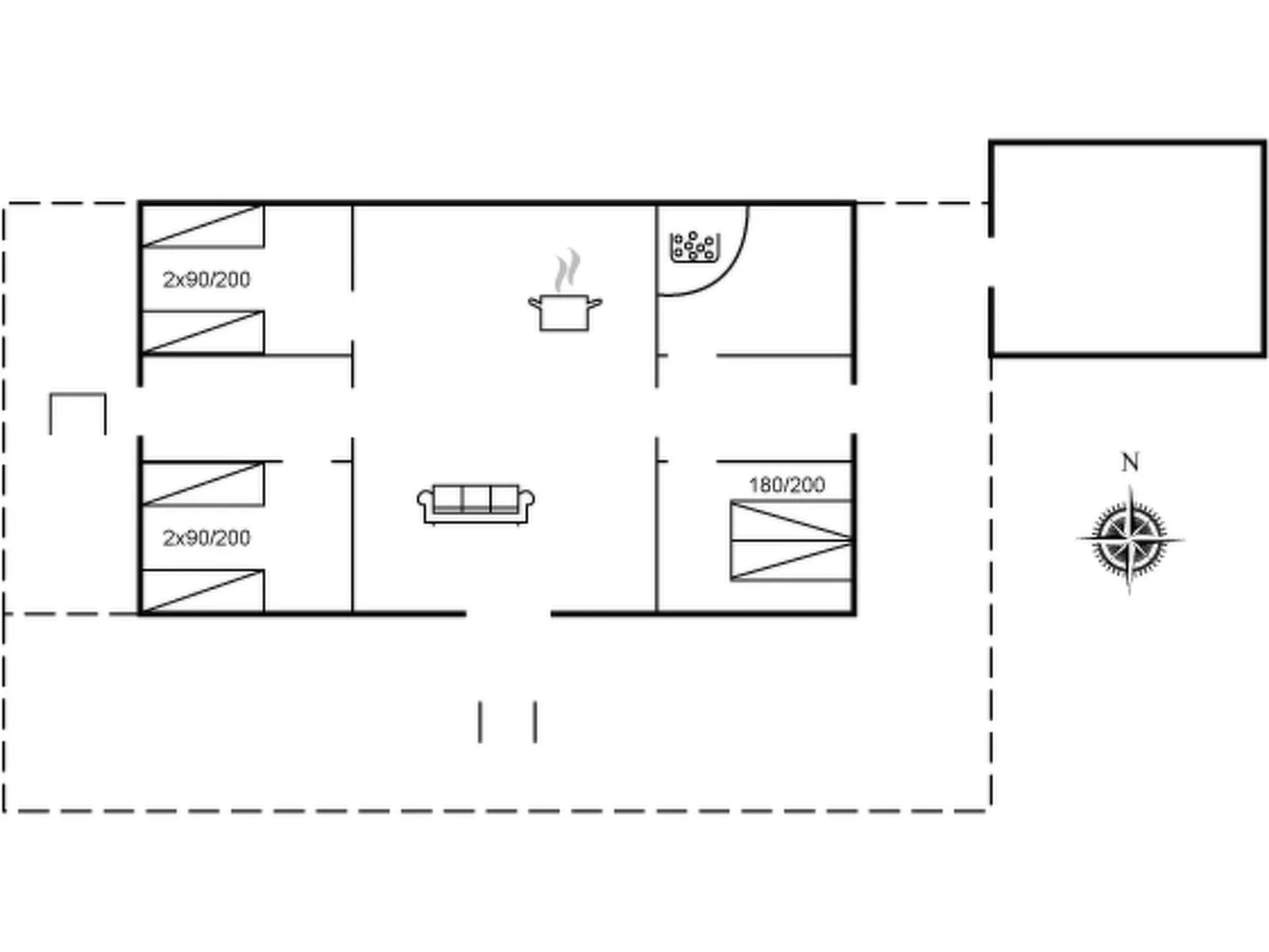 "Elsabet" - 600m to the fjord
