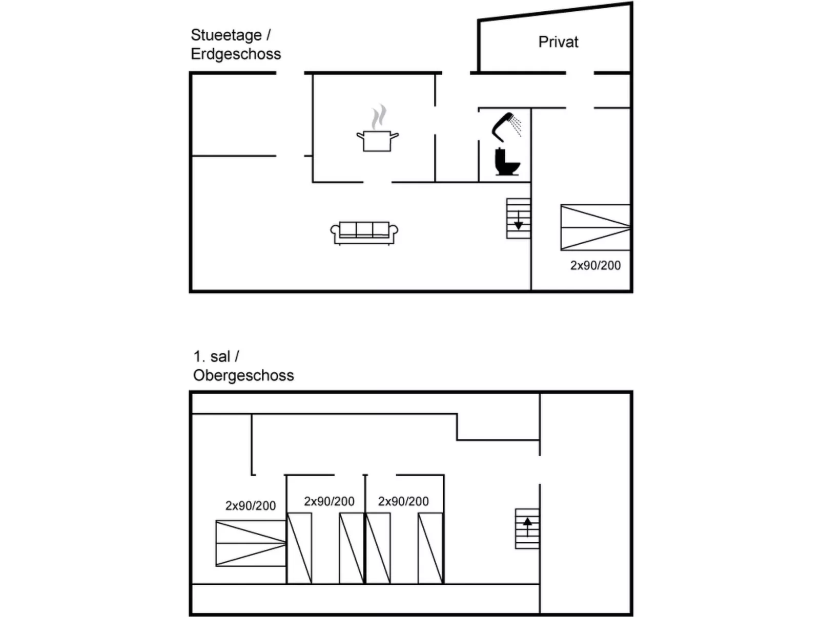 "Agny" - 2.2km from the sea