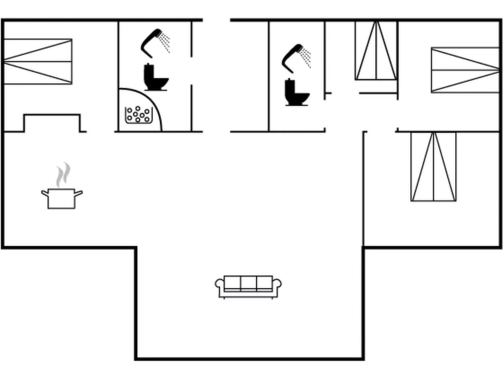 &quot;Tove&quot; - 350m from the sea