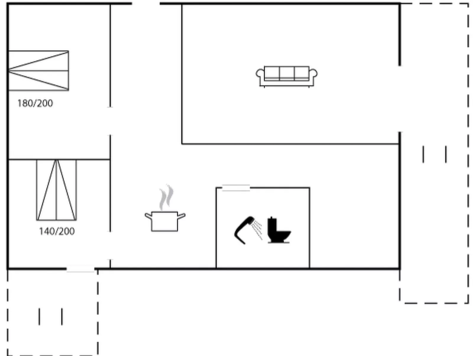 "Gabriele" - 50m from the sea