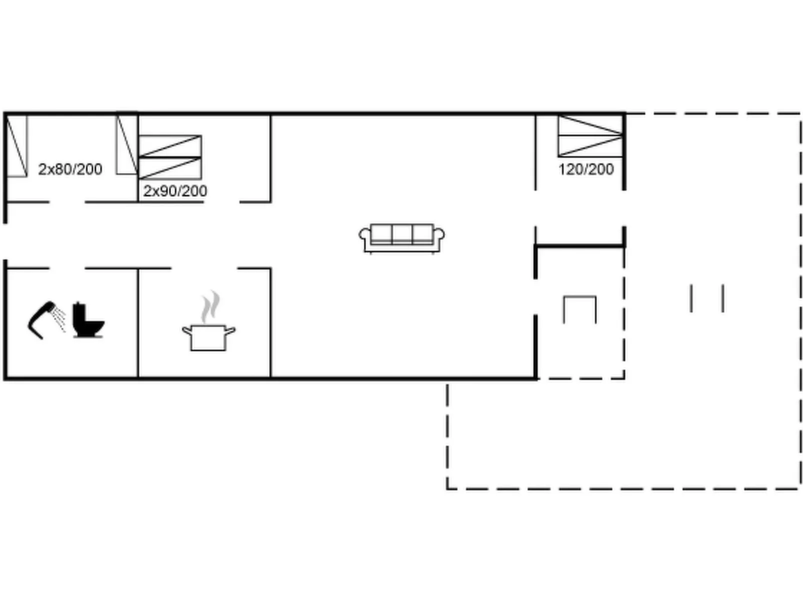 "Bera" - 160m from the sea