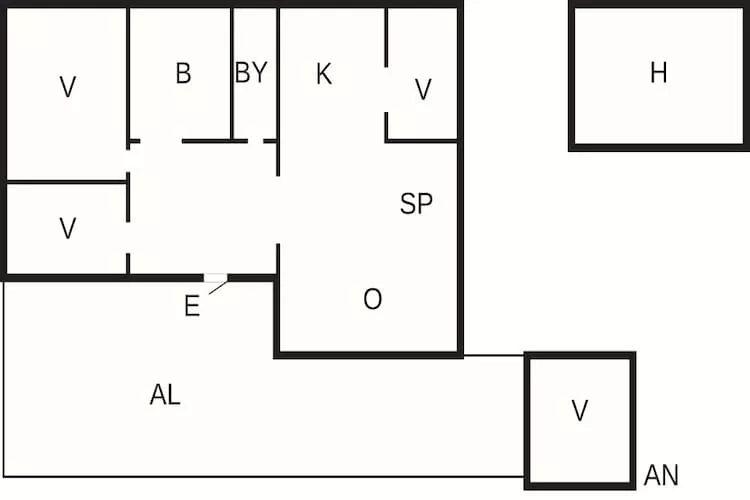 7 Personen vakantie huis in Mönsterås-Plattegrond