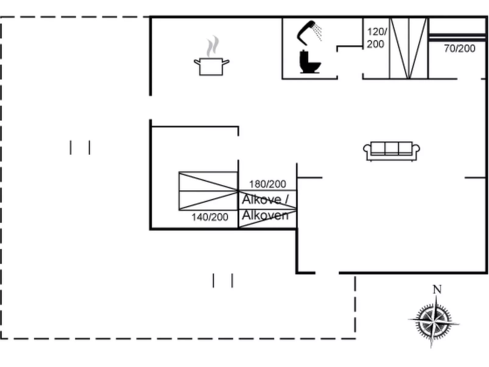 "Horsten" -  from the sea