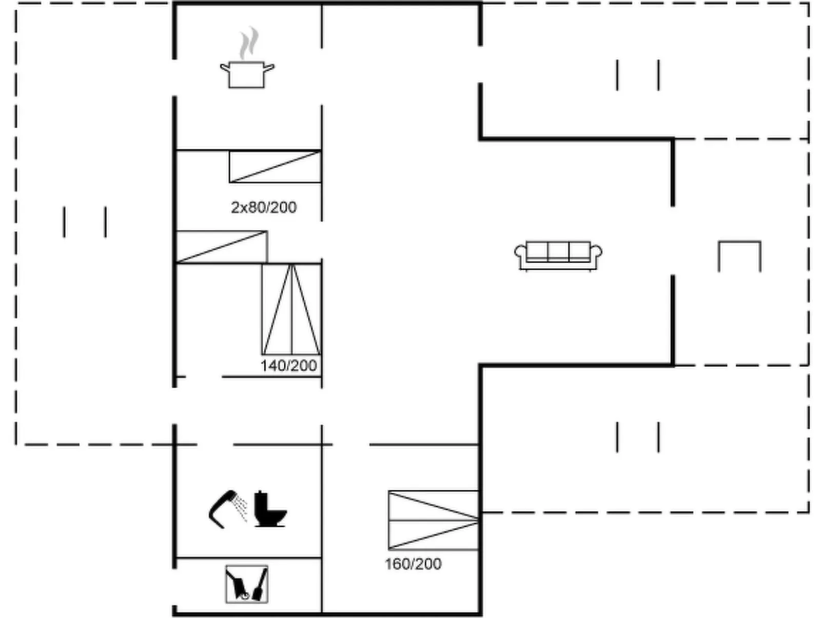 "Tolke" - 400m from the sea