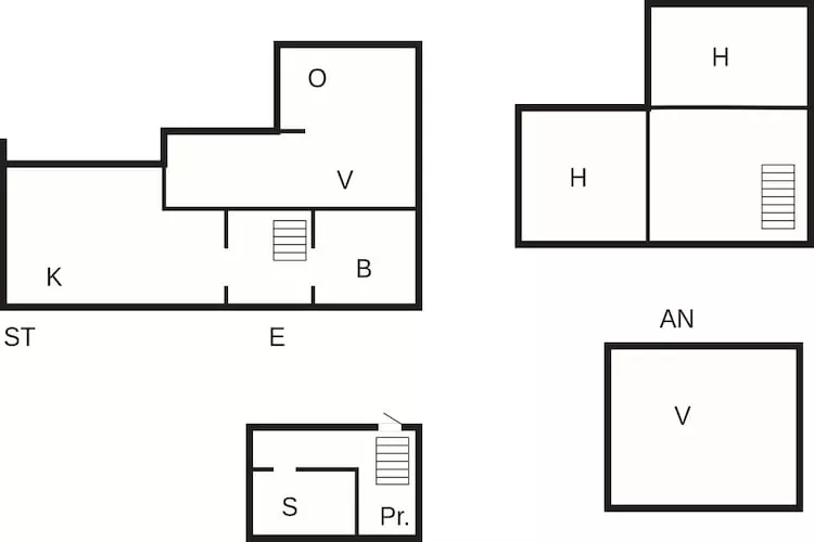 Rustig rood huis in het schilderachtige Dalsland-Plattegrond