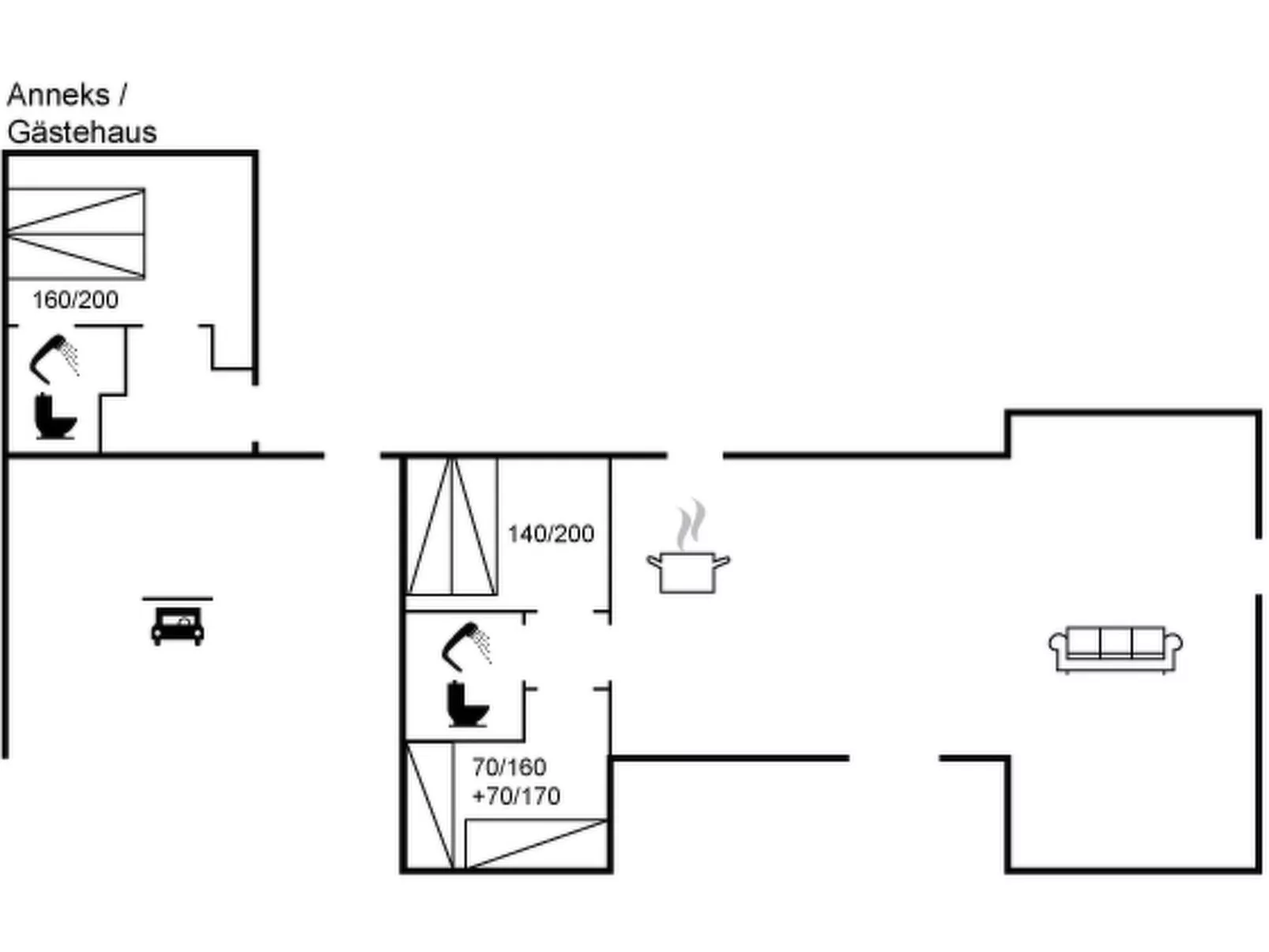 "Blesse" - 500m to the fjord