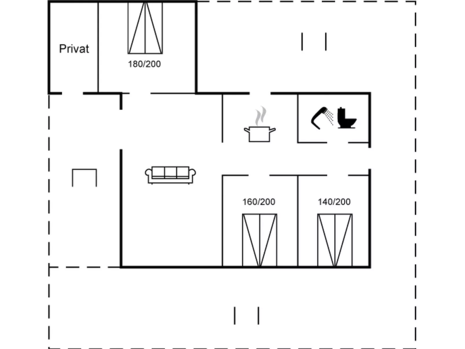 "Ellie" - 500m from the sea