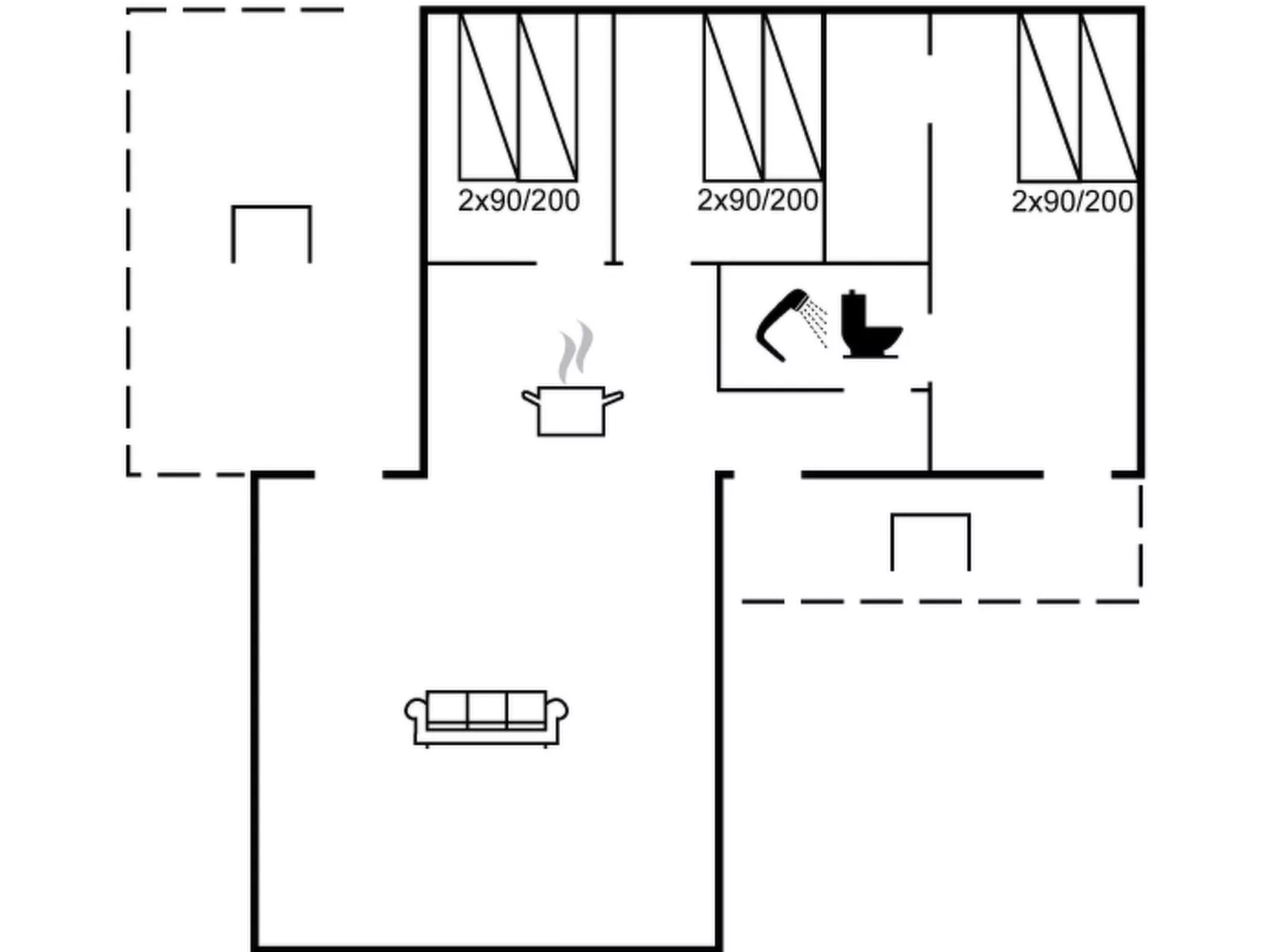 "Nicklas" - 250m from the sea