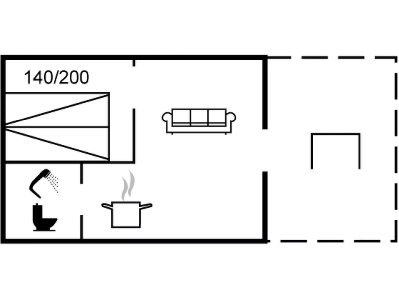 "Stig" - 1km from the sea