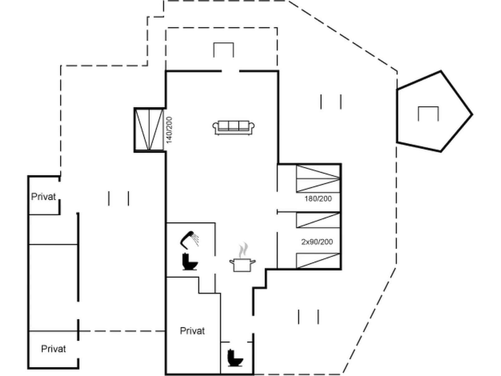 "Eisa" - 75m from the sea