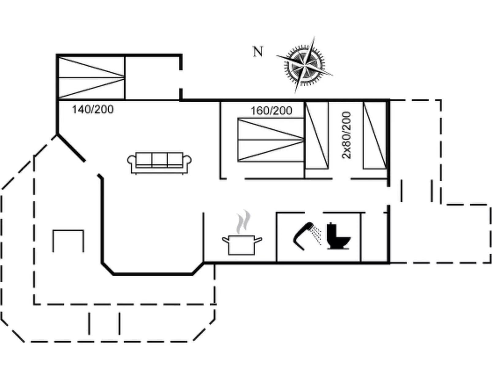 "Emelita" - 175m from the sea