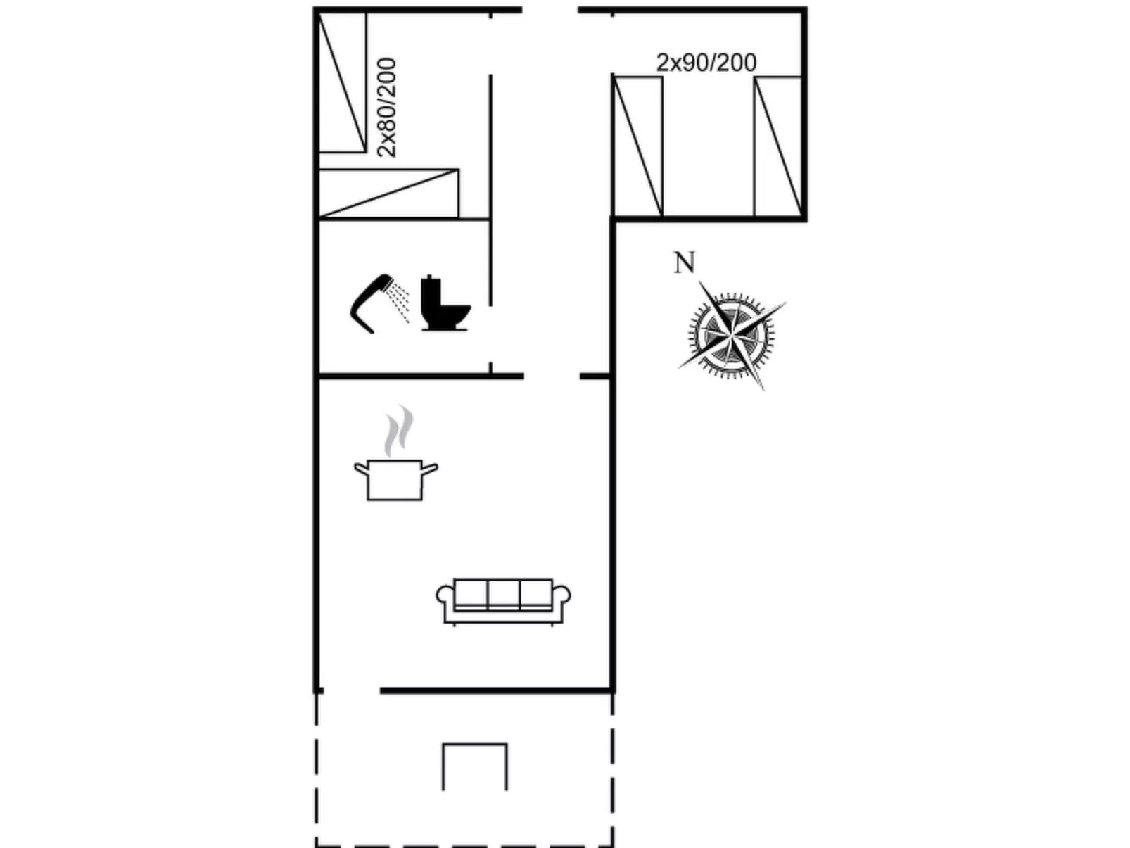 "Lelle" - 150m from the sea