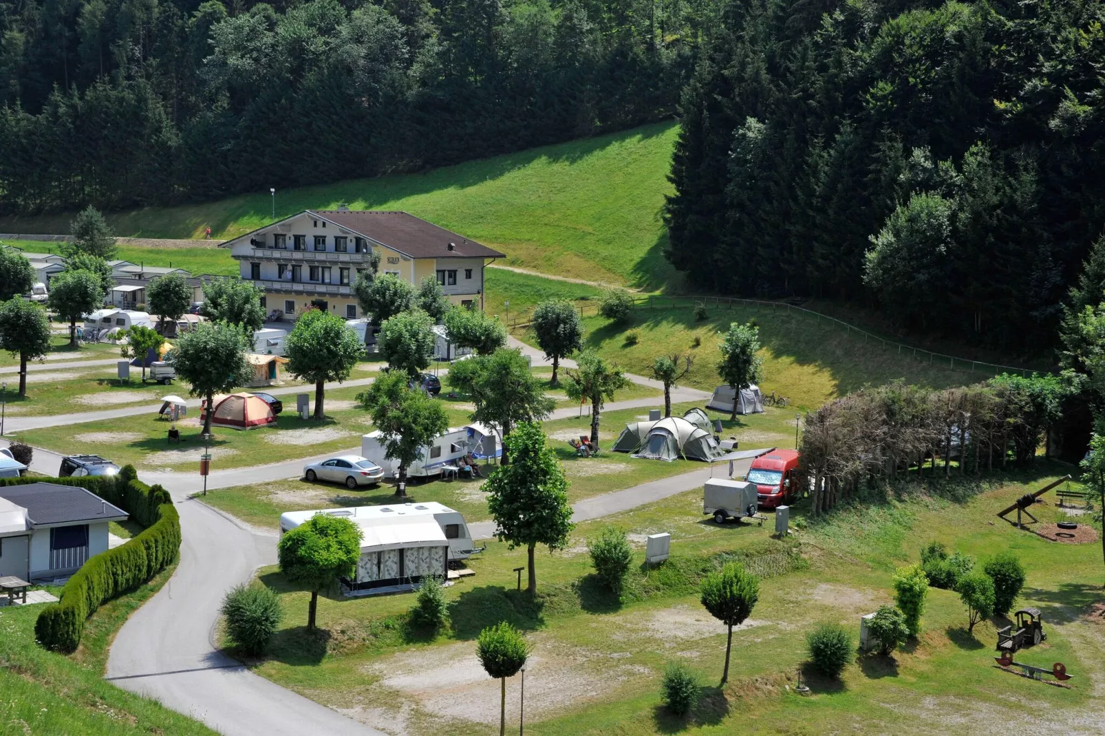 Camping Seeblick Toni - 2 Personen-Gebieden zomer 1km