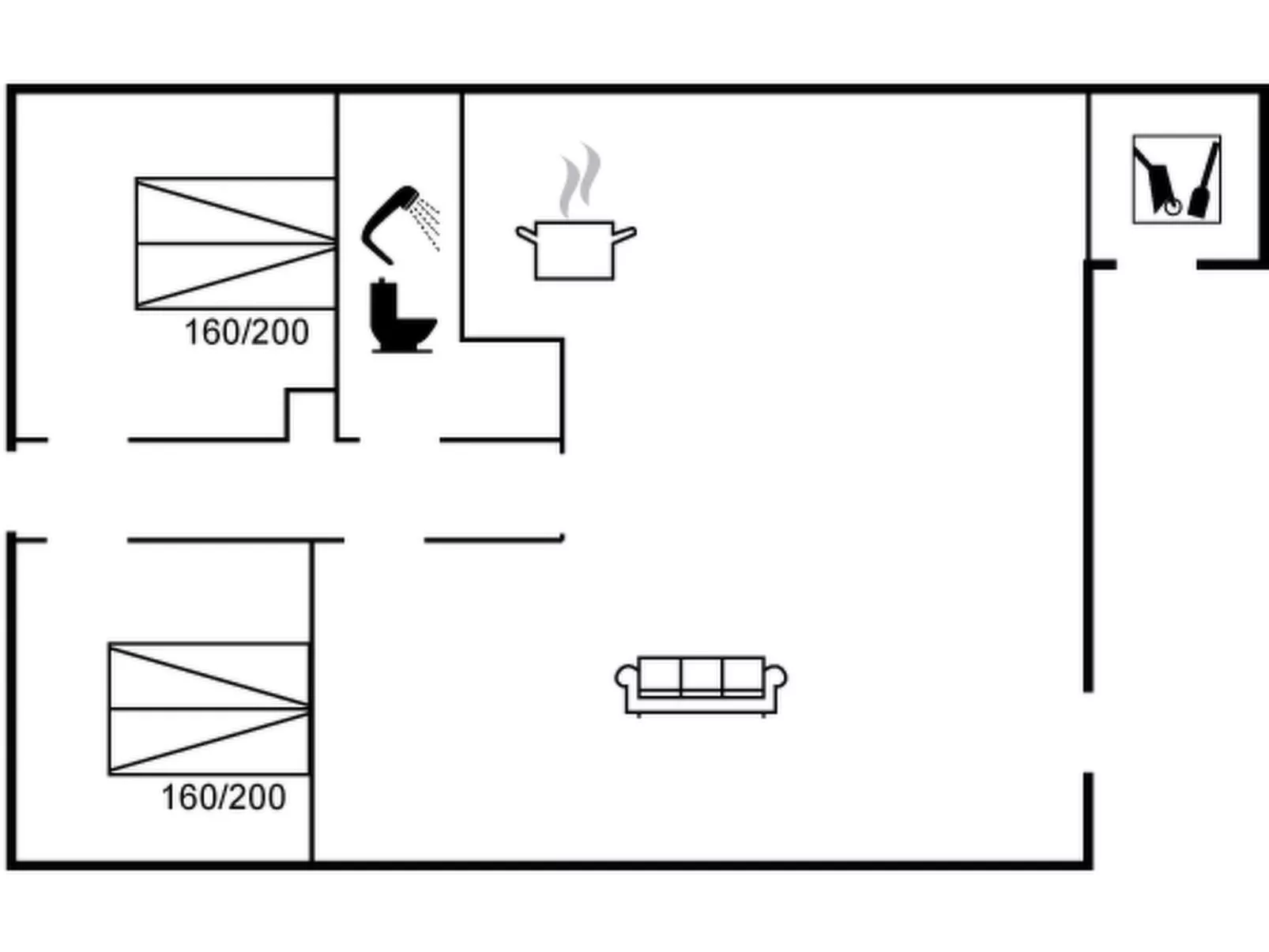 "Thamina" - 200m to the fjord