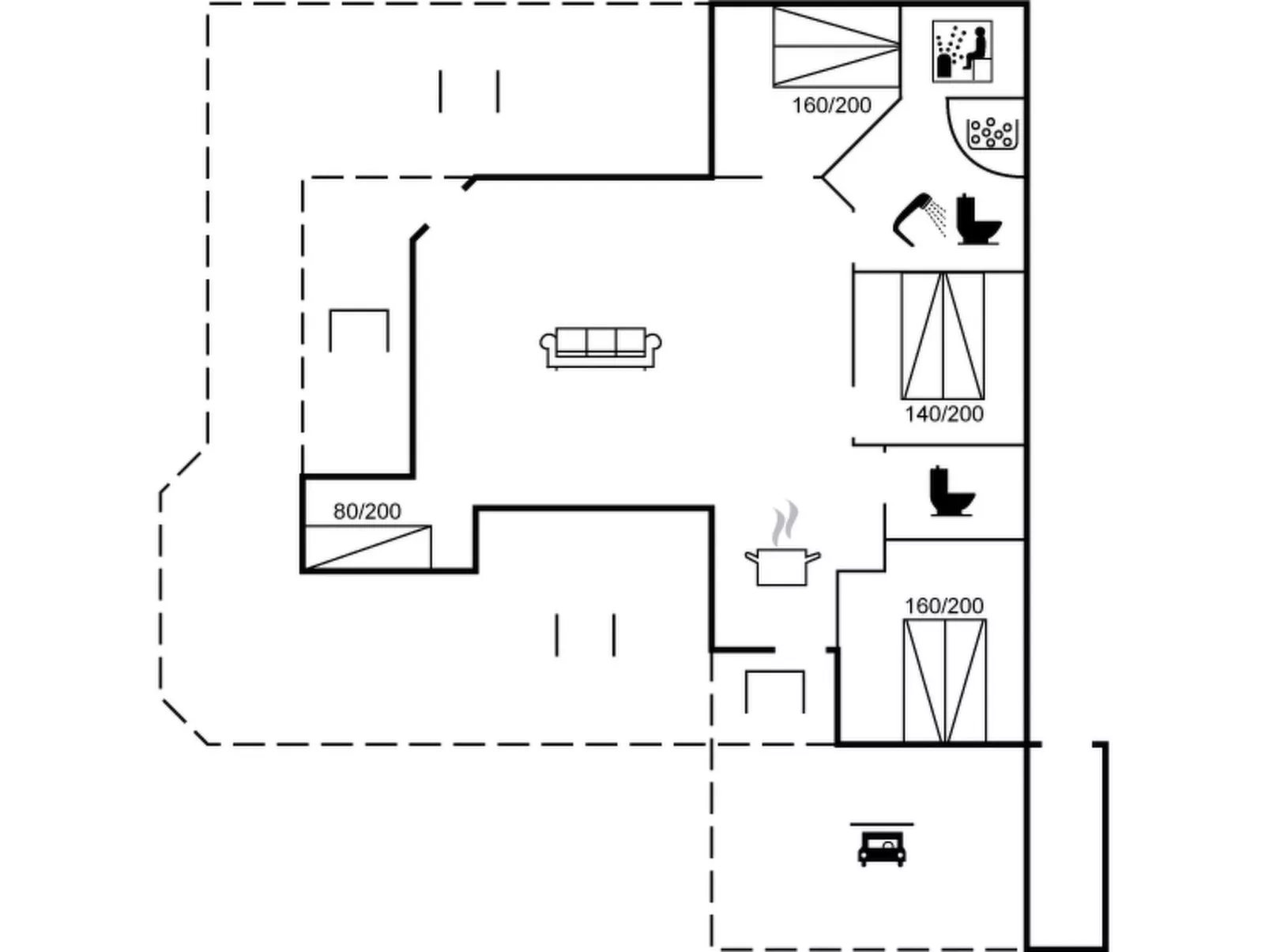 "Joonatan" - 900m from the sea