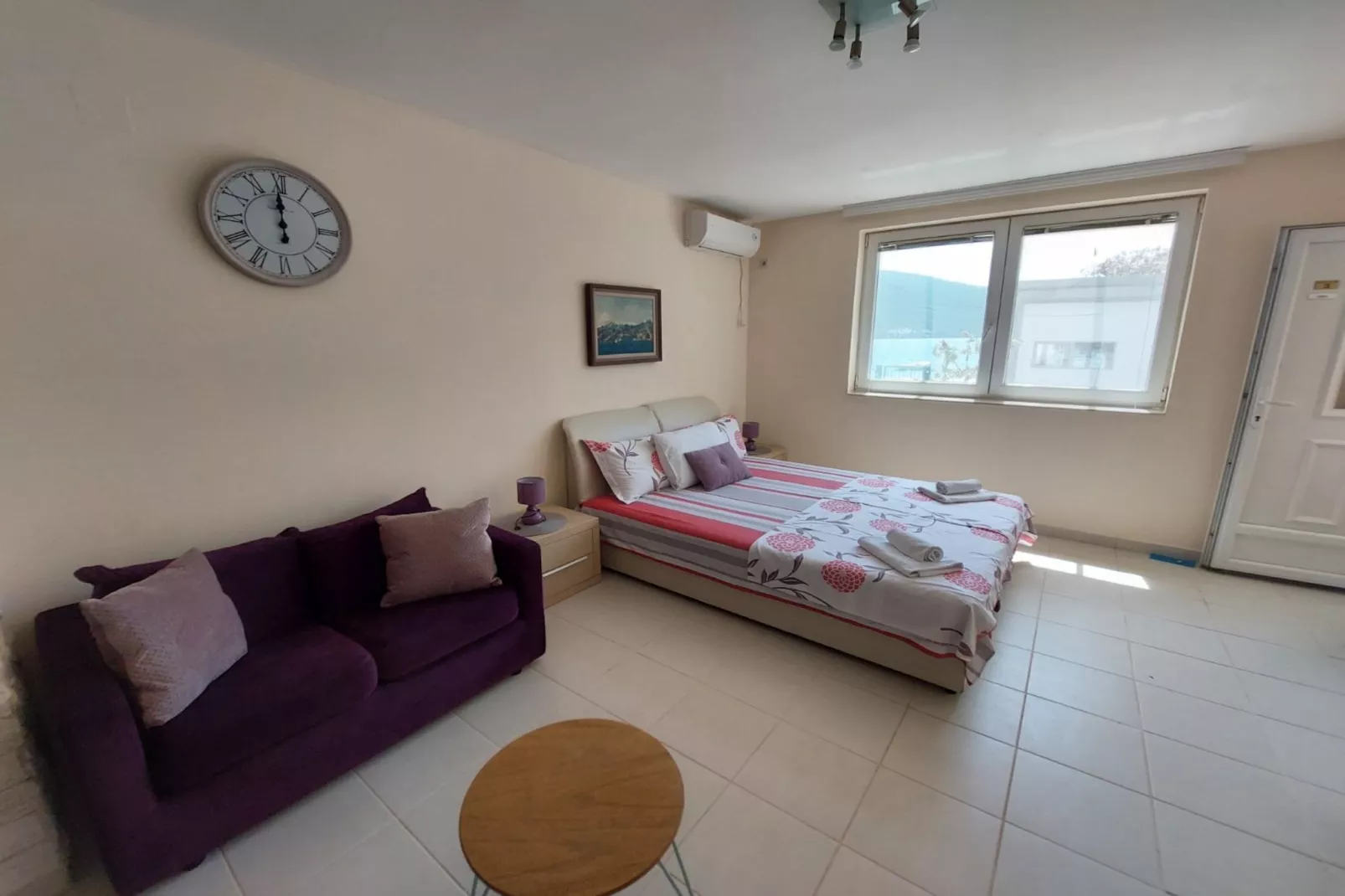 Villa Apartments Kumbor President - Studio Apartment With Sea View (Zira)