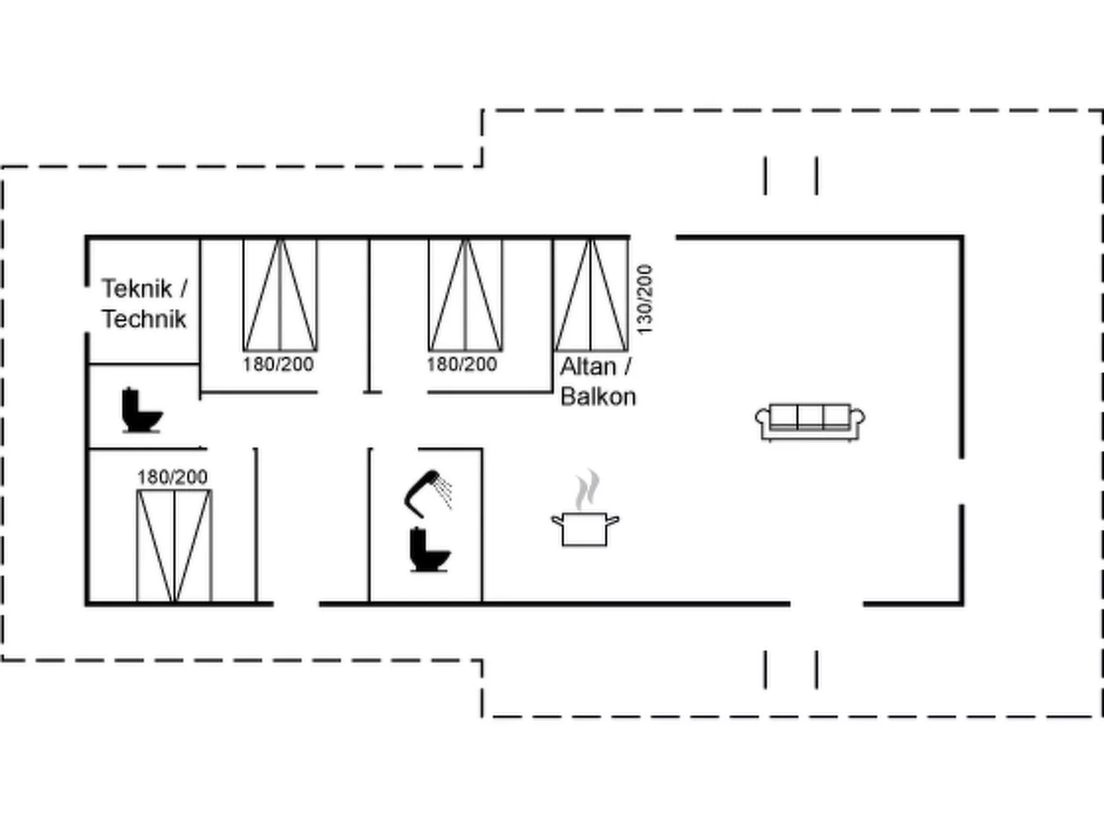 "Assa" - 500m from the sea