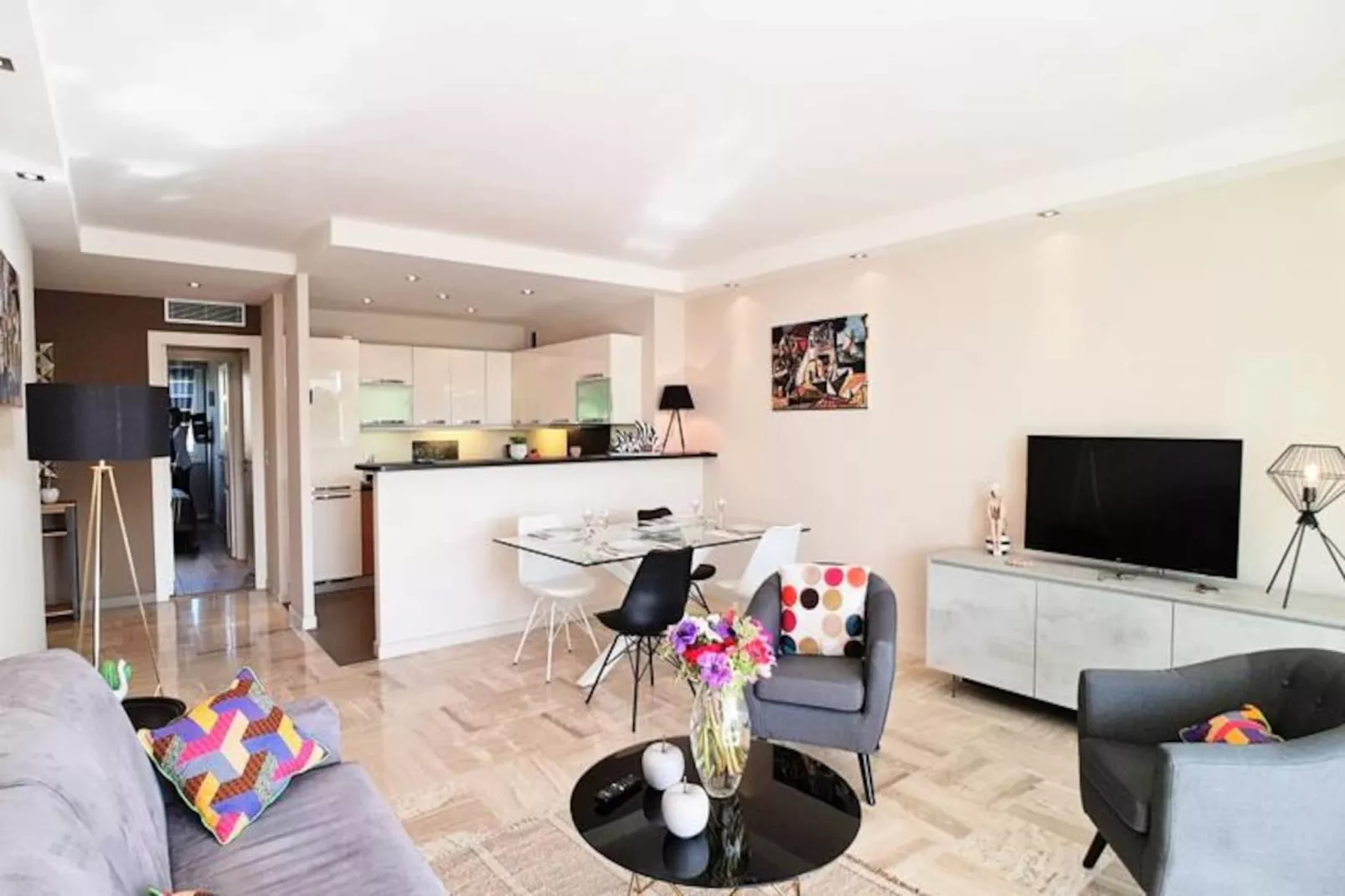 Résidence 4p Terrasse & Vue Mer, Plage à 5 Min