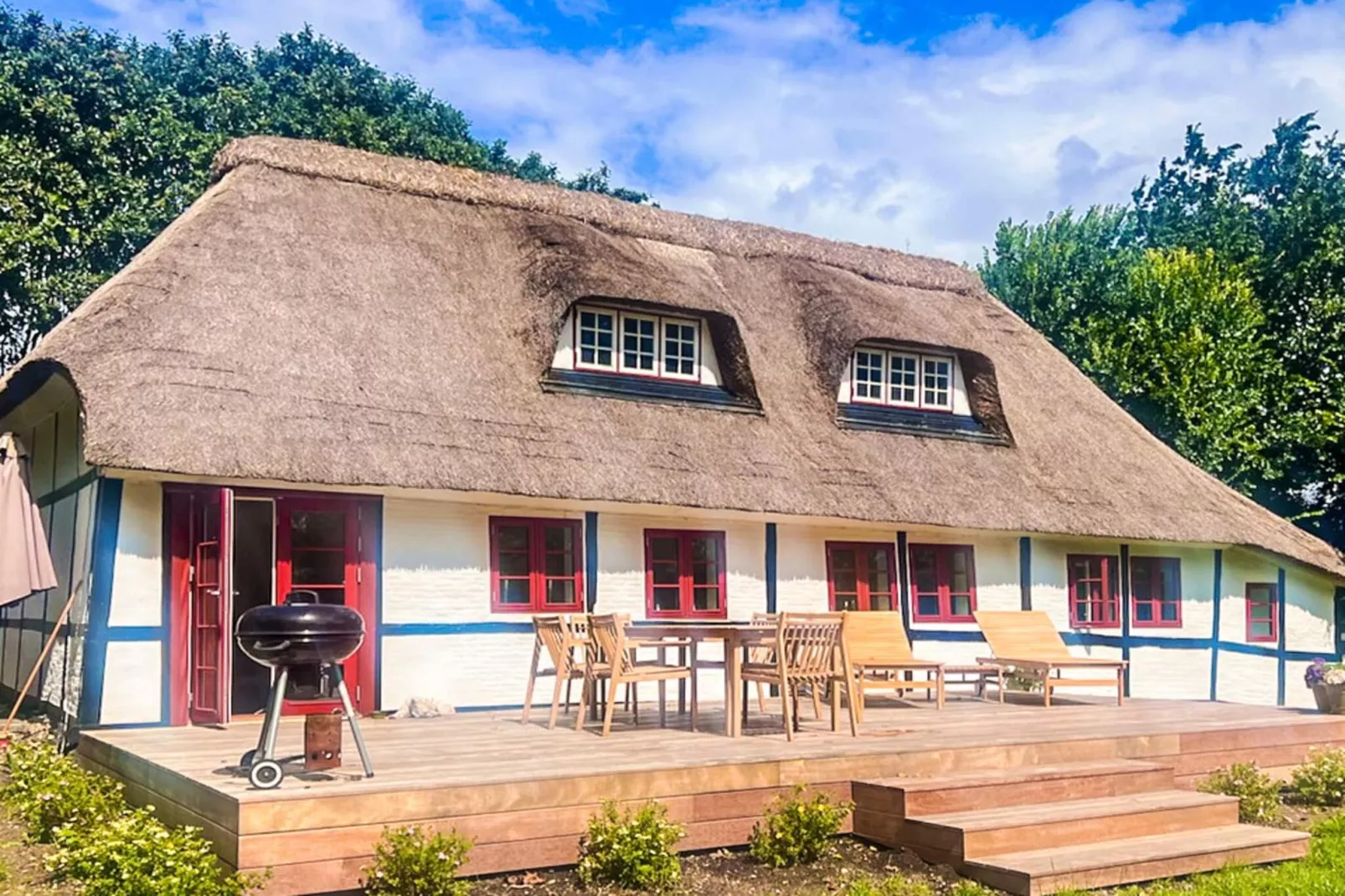 Familiehuisje voor acht gasten