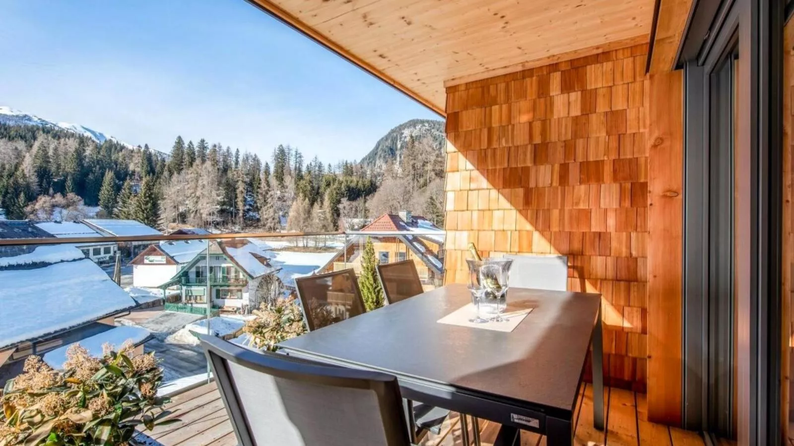 Ski Nature Apartment Lungau Top 18-Terrasbalkon