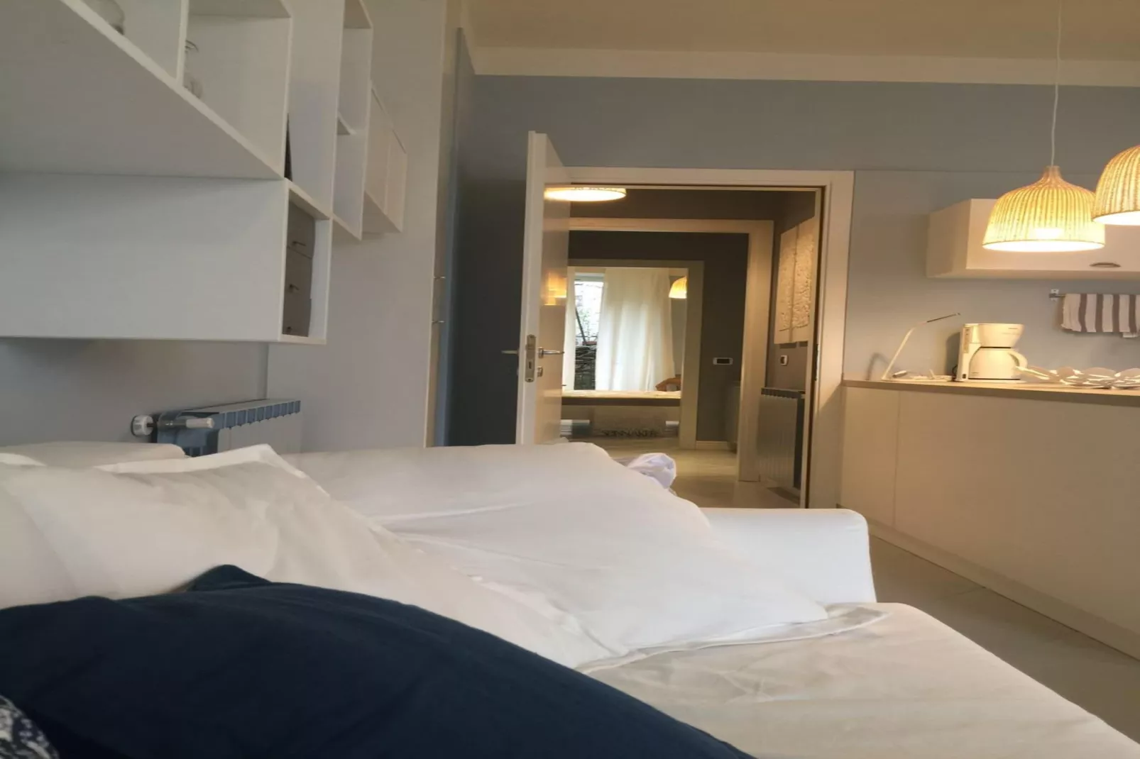 Casa Marina a Ghiffa-Woonkamer