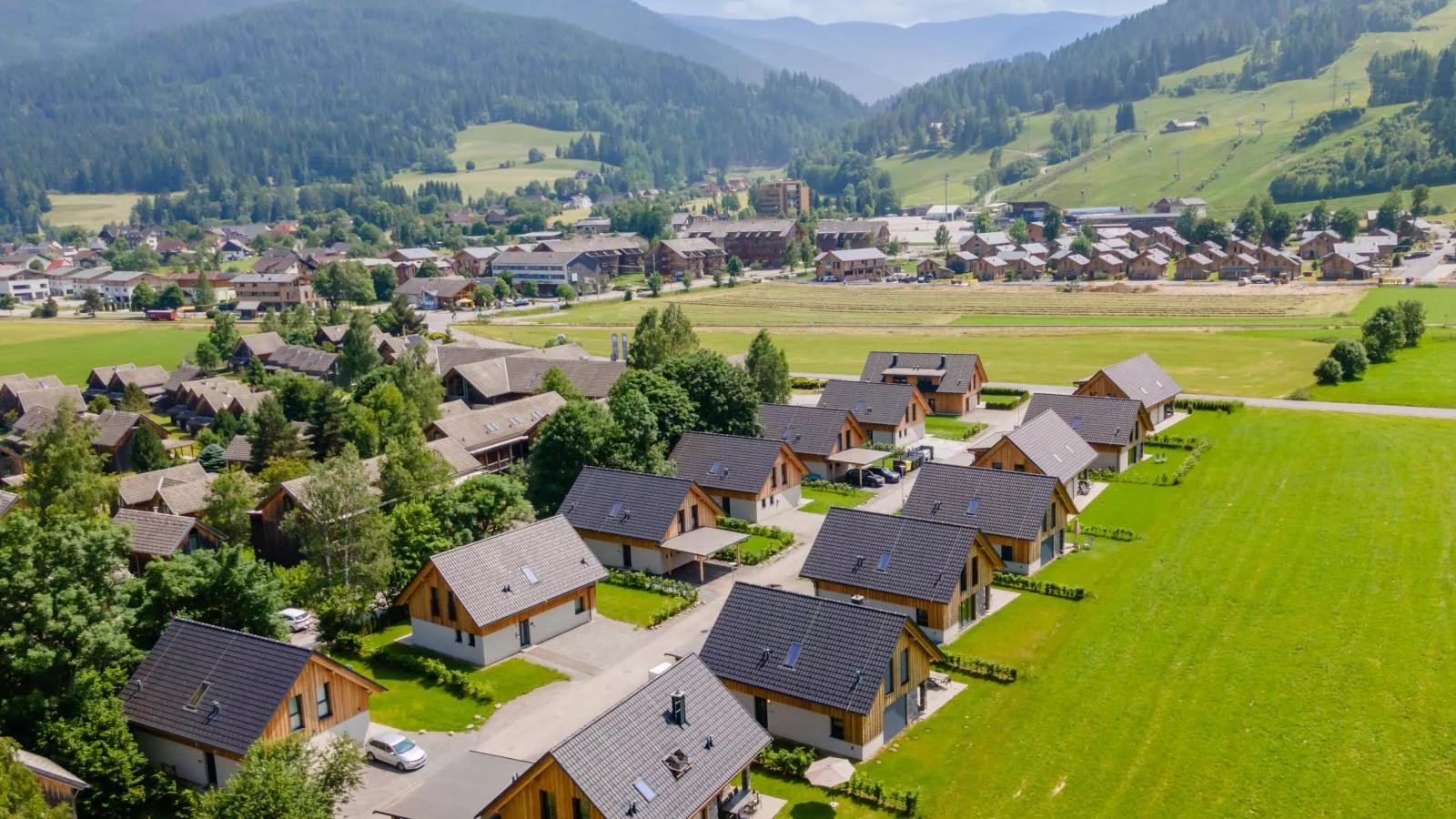 Mountain Chalet Arnica-Buitenkant zomer