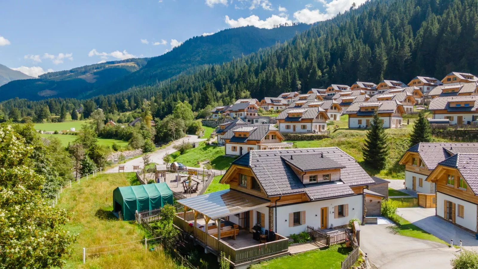 Chalet Thor-Buitenkant zomer