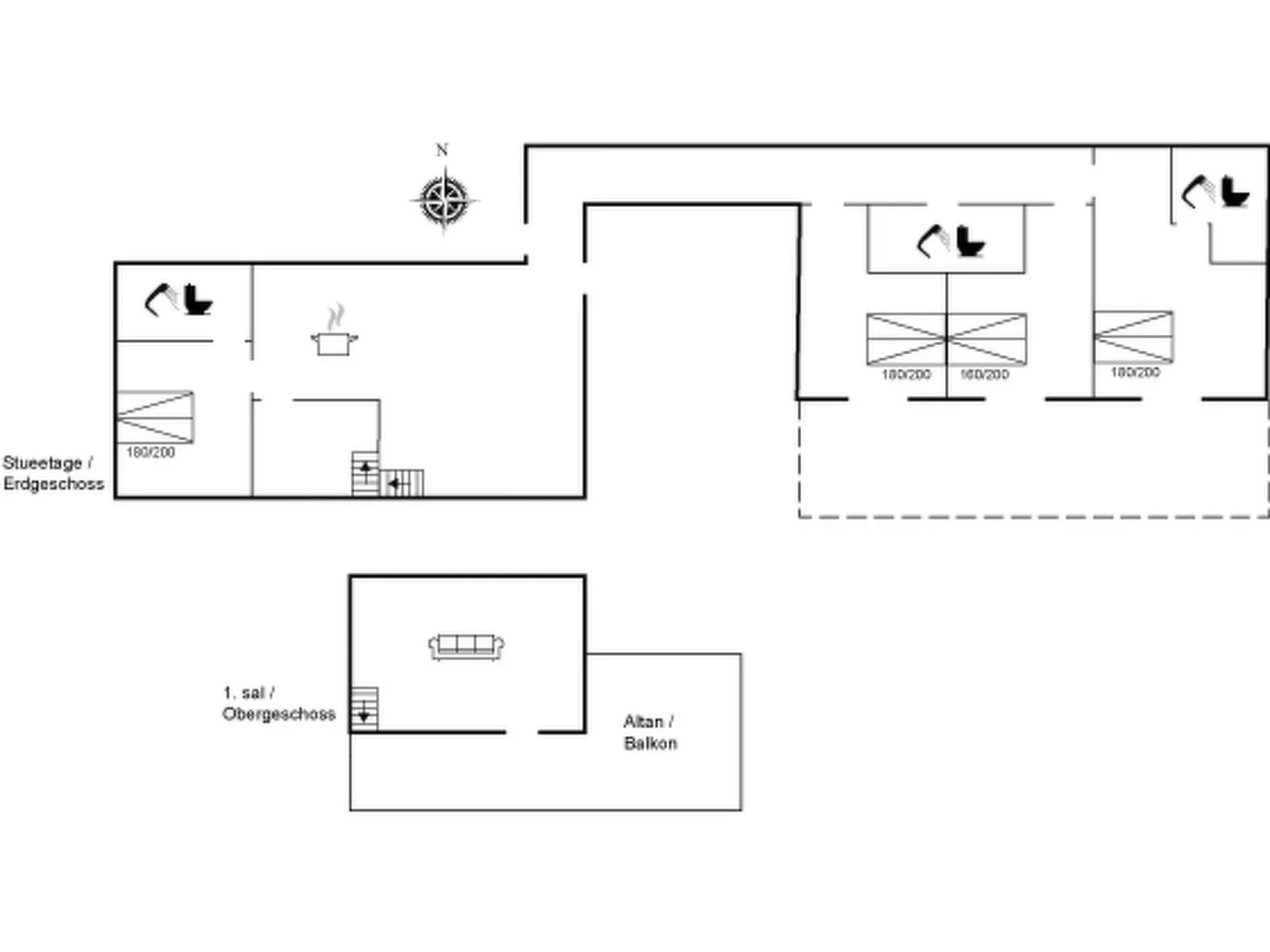 "Ebke" - 70m from the sea