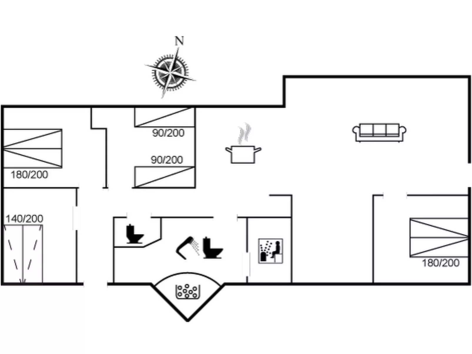 "Aja" - 900m from the sea