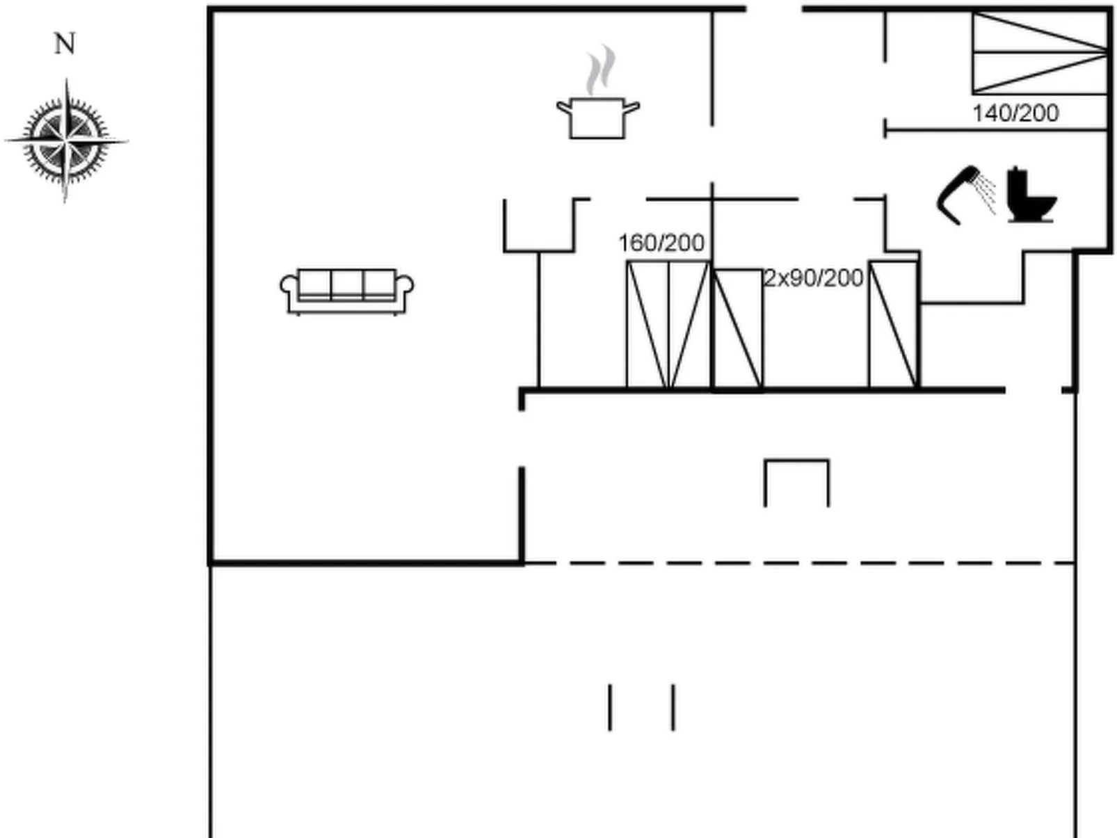 "Aurel" - 750m from the sea