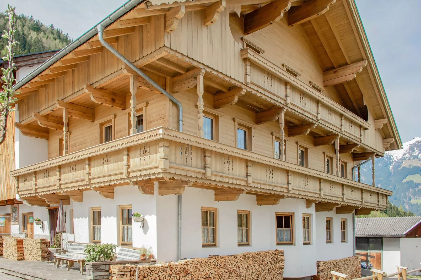 Klammerhof - Dorfblick klein-Buitenkant zomer