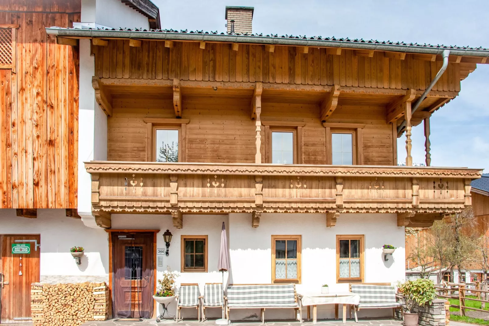 Klammerhof - Dorfblick klein-Buitenkant zomer