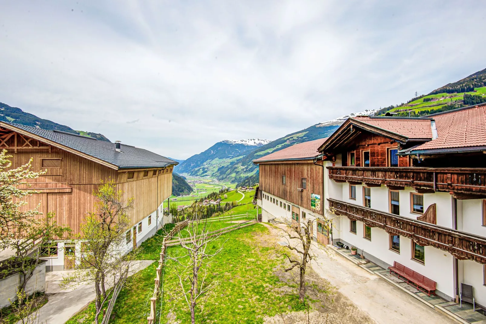 Klammerhof - Dorfblick klein-Uitzicht zomer