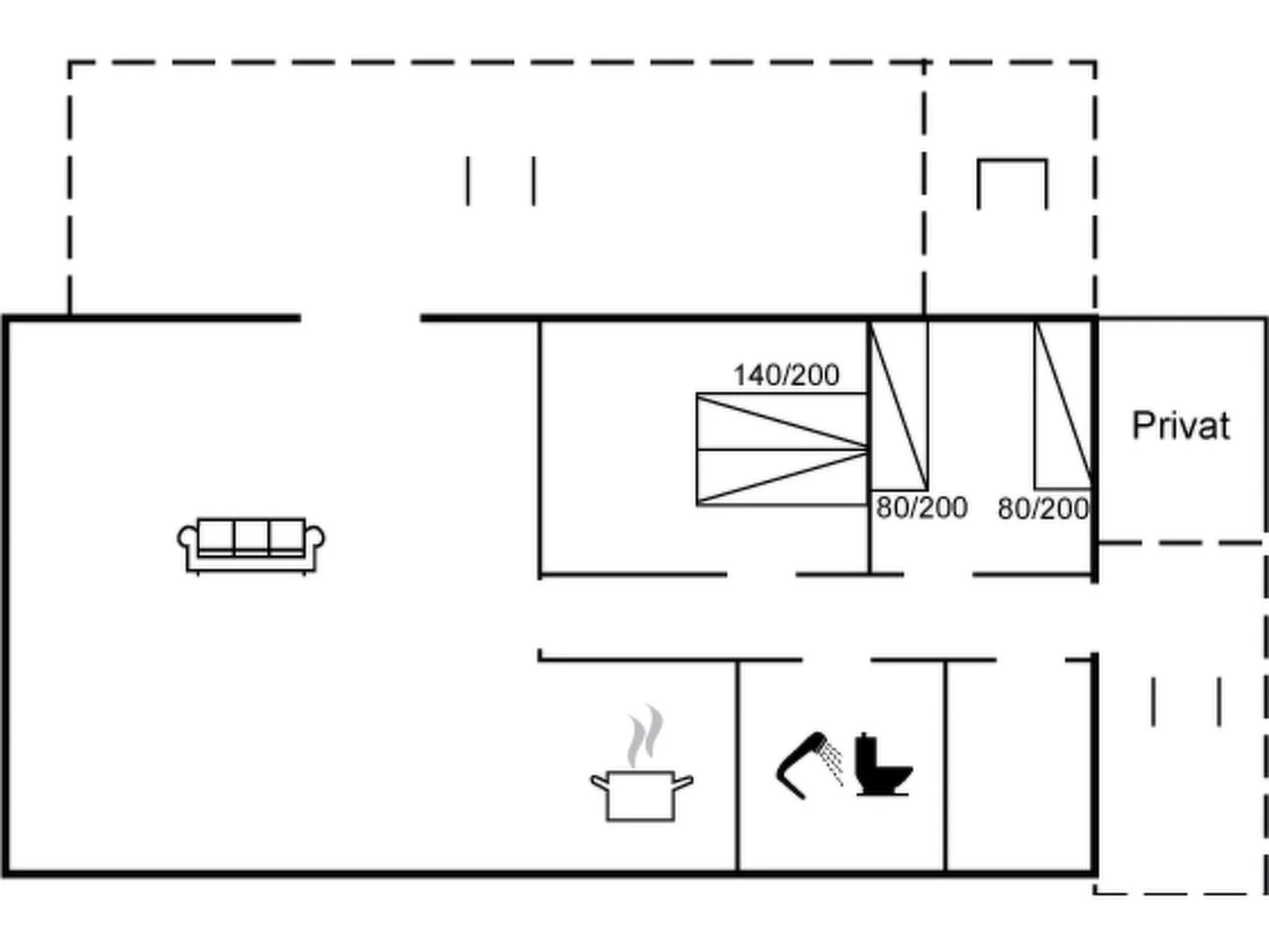 "Rikhard" - 75m from the sea