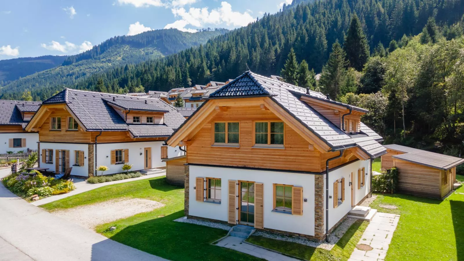 Steier Hütte S-Buitenkant zomer