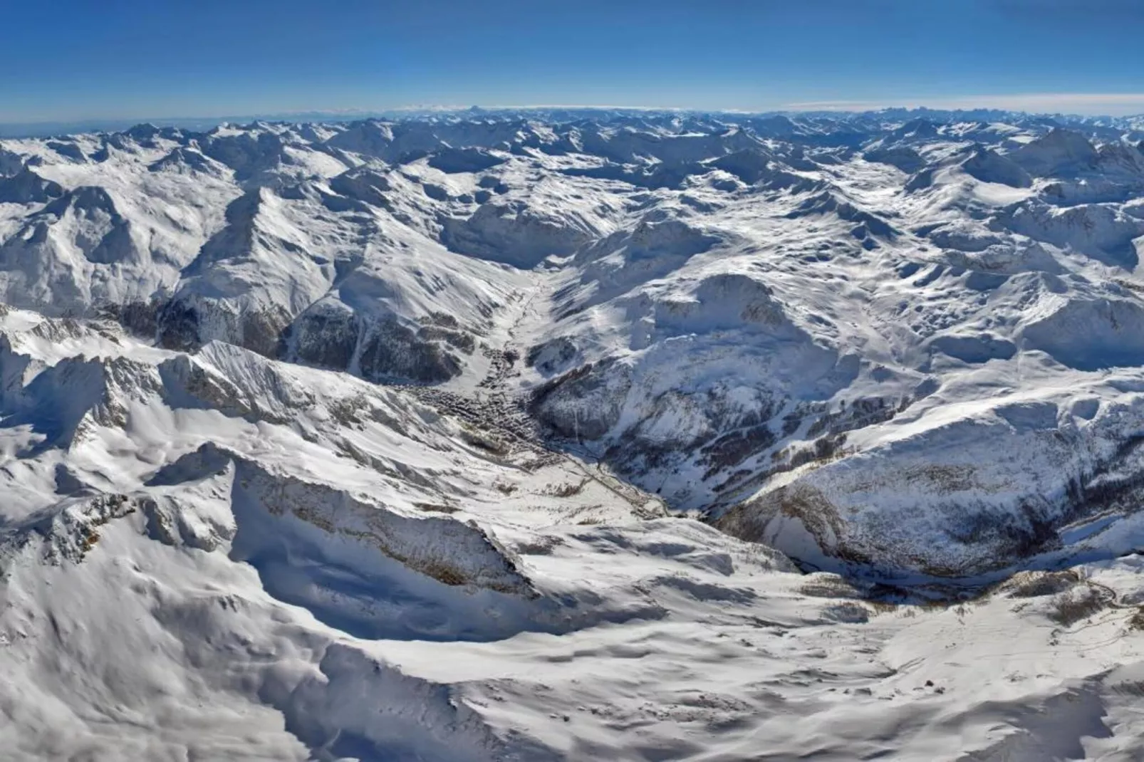 Chalet Les Sources de l'Isère-Gebied winter 20km