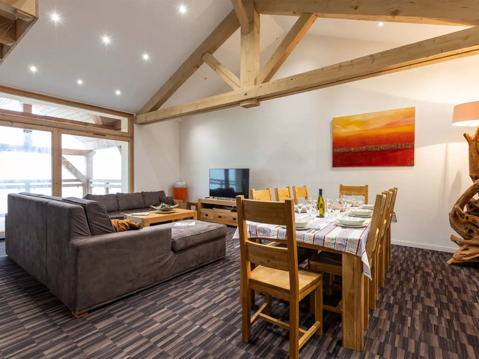 Chalets Les Amis-Binnen