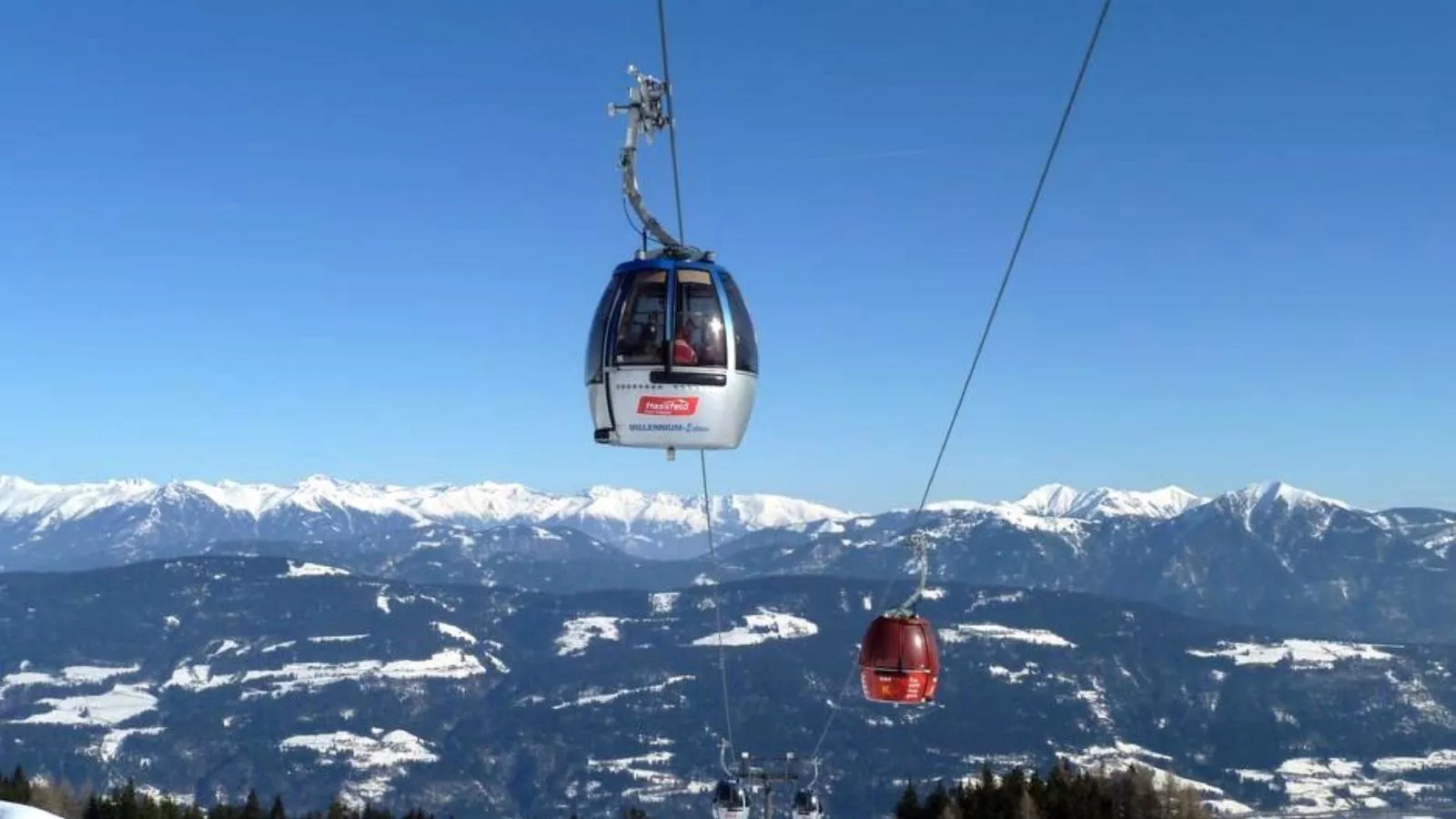 Obermöschach 13-Gebied winter 20km