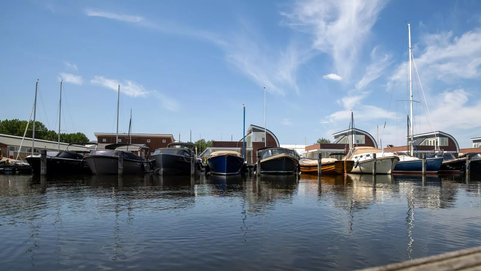 Woonark De Woude-Uitzicht zomer