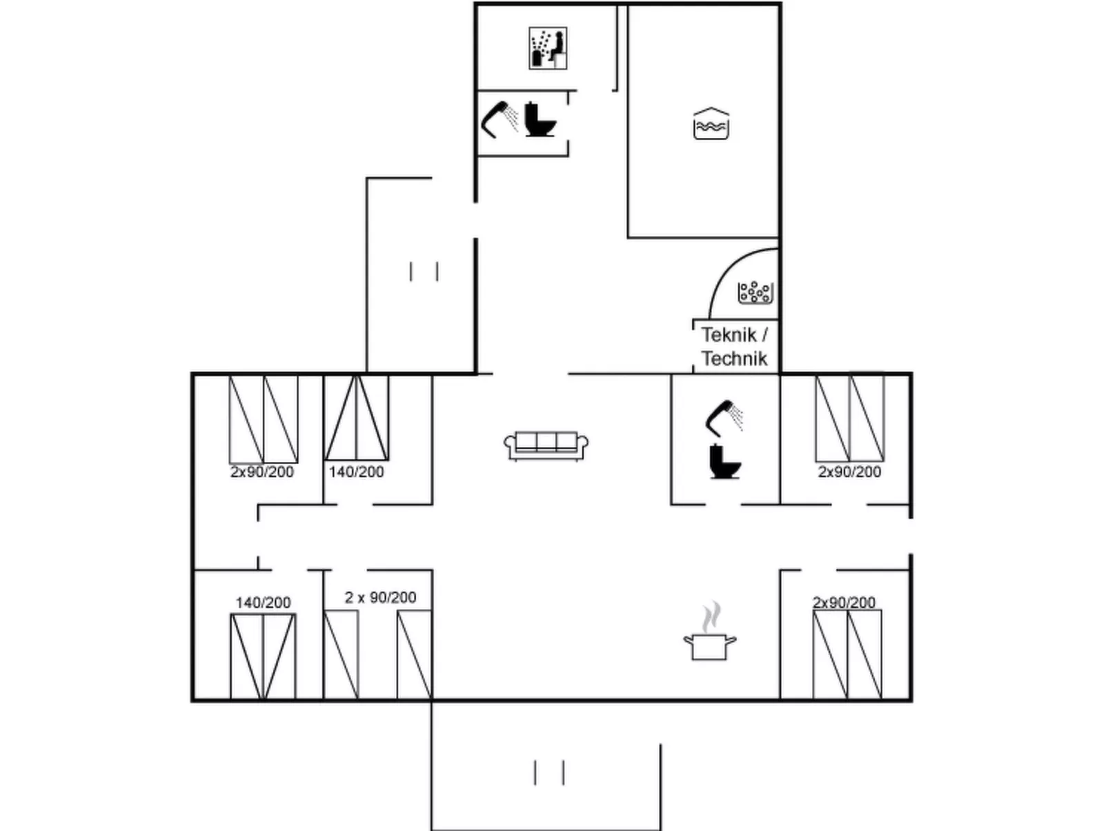 "Agnes" - 900m from the sea