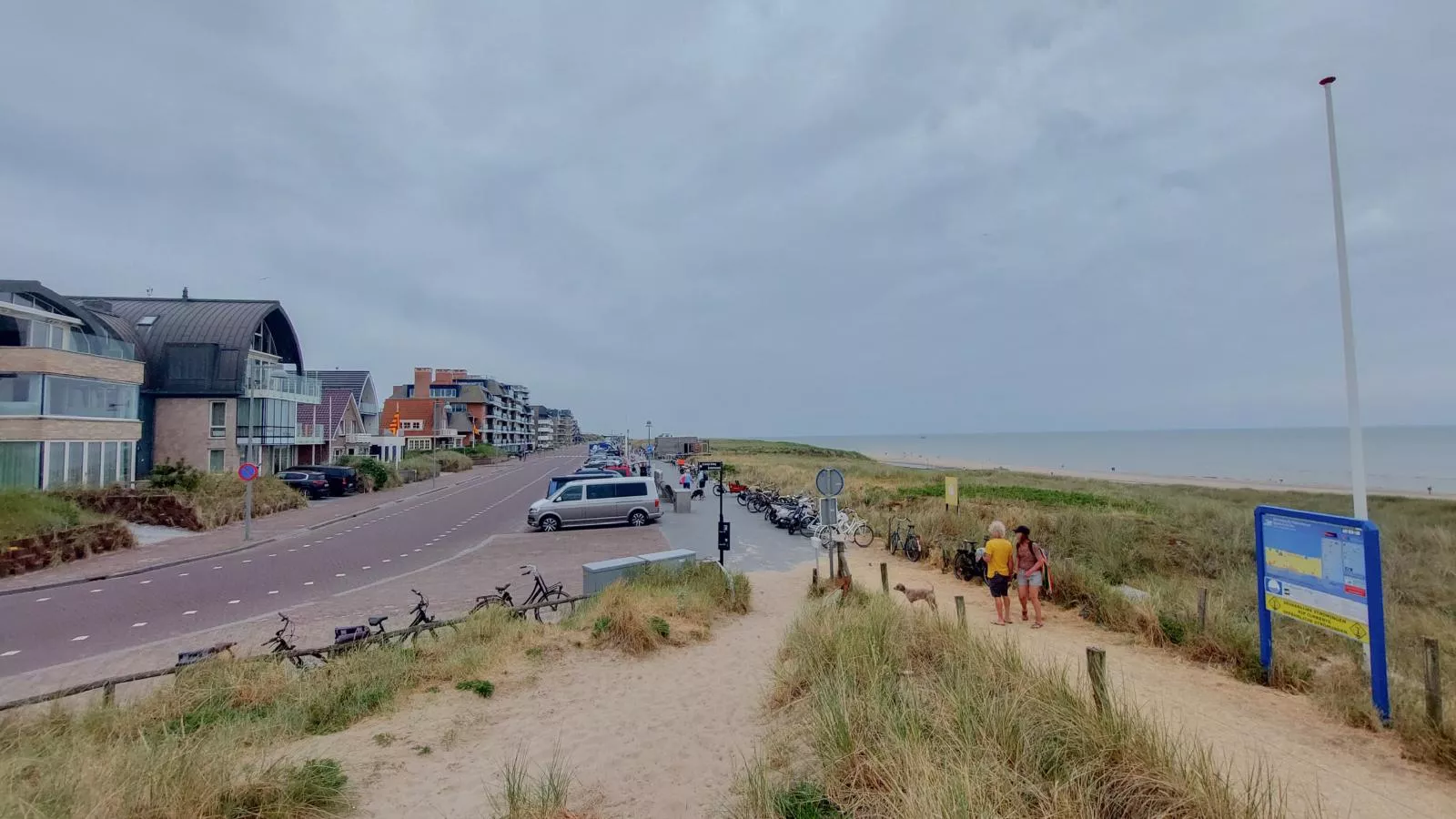 Krab aan Zee-Buitenkant zomer